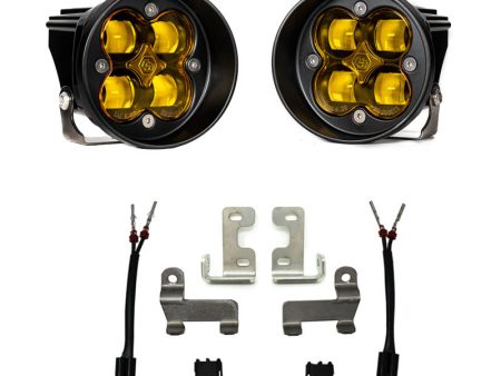 Baja Designs 12-21 Toyota Tacoma Tundra 4Runner Squadron-R Fog Pocket Light Kit - SAE Amber Supply