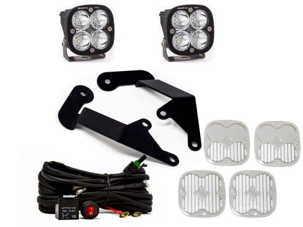 Baja Designs 21+ Ford Bronco Sport Squadron Sport Spot LED Light Pods - Clear Online now