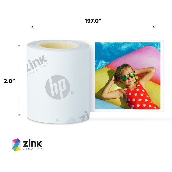 HP Sprocket Panorama 16.4’ (5 Meter) Zink Paper Roll Supply