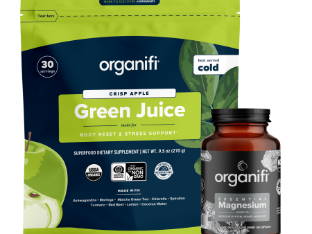 Green Juice Crisp Apple & Free Magnesium Subscription Sale