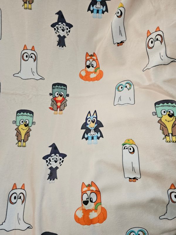 Rts: simple halloween heelers 50x60 blanket Fashion