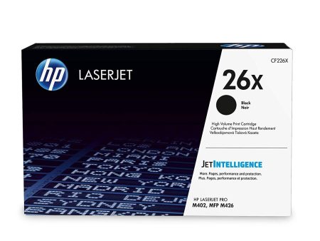 HP 26X Black Toner Cartridge, High Yield (CF226X) Online now