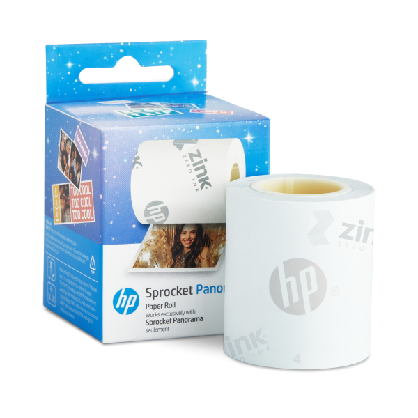 HP Sprocket Panorama 16.4’ (5 Meter) Zink Paper Roll Supply