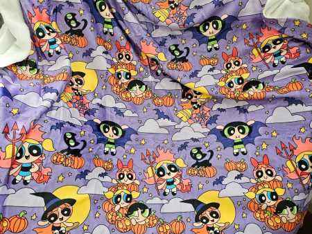 Rtd: halloween power girls 50x60 blanket Online Hot Sale