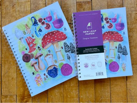 Designer Notebook - Mushrooms Cheap