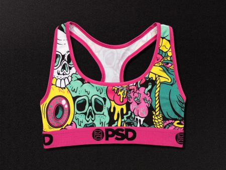 Liquid Death x PSD Death Drip Sports Bra Discount