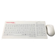 Clinical Keyboard & Mouse Bundle - White For Sale