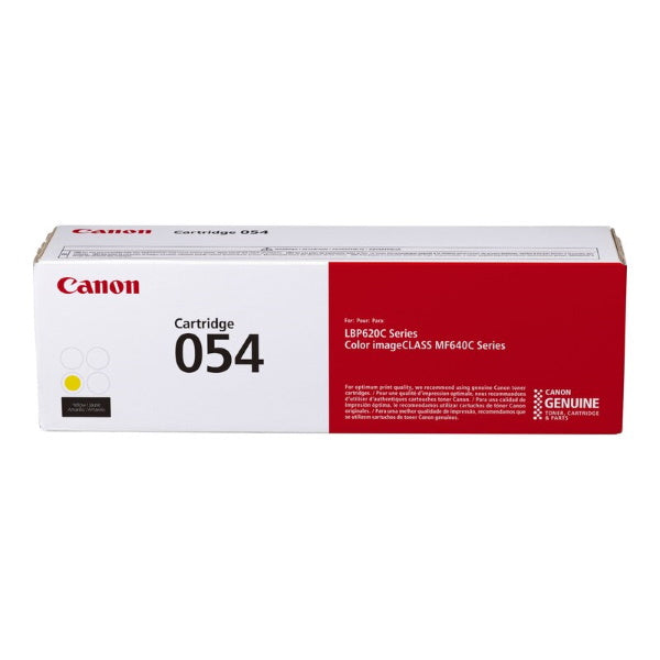 Canon (CRG-054 Y) Yellow Toner Cartridge (1,200 Yield) 3021C001AA For Sale