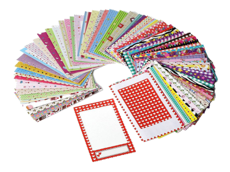 Photo Border Stickers For 2x3 Photo Paper Projects - Pack of 100 For Cheap