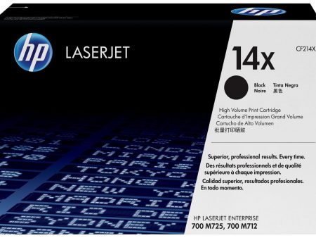 HP 14X Black Toner Cartridge, High Yield (CF214X) For Cheap