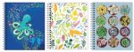 Designer Notebook Multi-Pack - set of (3) books, Sea Leaves Succulent Cheap