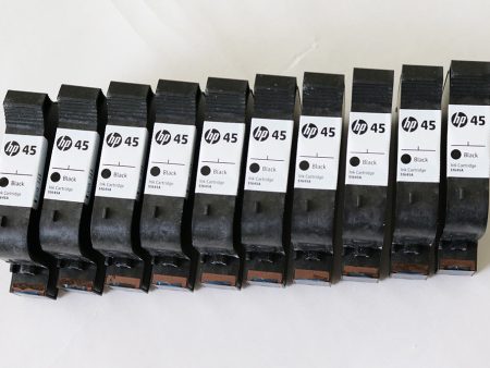 10 pack 45A Black Ink Cartridges on Sale