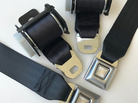 1974-81 Camaro Rear 2-Point Retractable Seat Belts Supply