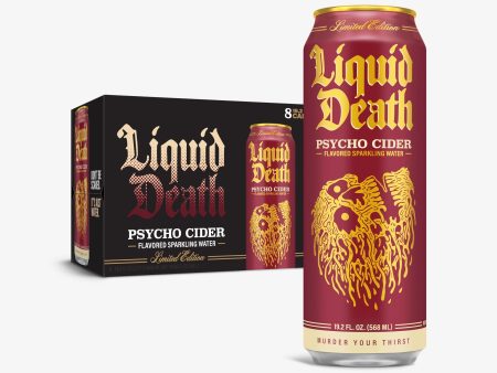 Psycho Cider Flavored Sparkling 19.2oz (8-Pack) For Sale