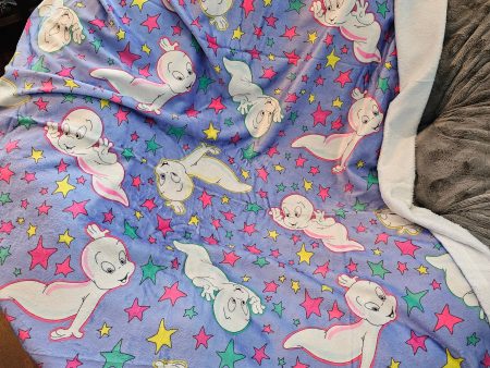 Rts: friendly ghost 50x60 blanket Fashion