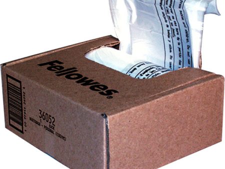 Fellowes Waste Bags for Small Office   Home Office Shredders (100 Bags Box) 36052 For Cheap