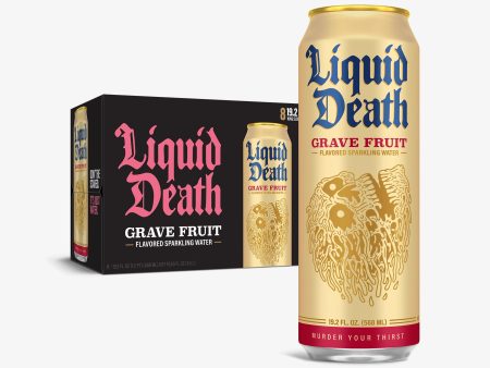 Grave Fruit Flavored Sparkling 19.2oz (8-Pack) Hot on Sale