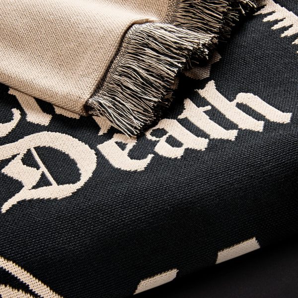 Death Charmer Woven Blanket For Sale