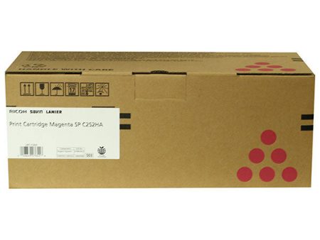 Ricoh Magenta Toner Cartridge (6,000 Yield) 407655 Hot on Sale