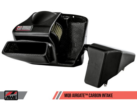 AWE Tuning Audi   Volkswagen MQB 1.8T 2.0T Golf R Carbon Fiber AirGate Intake w  Lid For Cheap