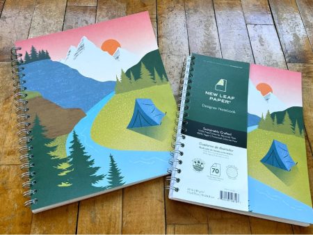 Designer Notebook - Camping Online now