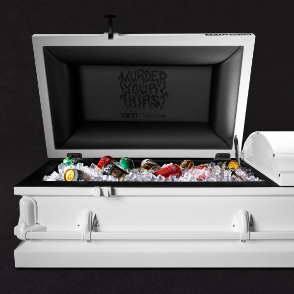 YETI X LIQUID DEATH CASKET COOLER Discount