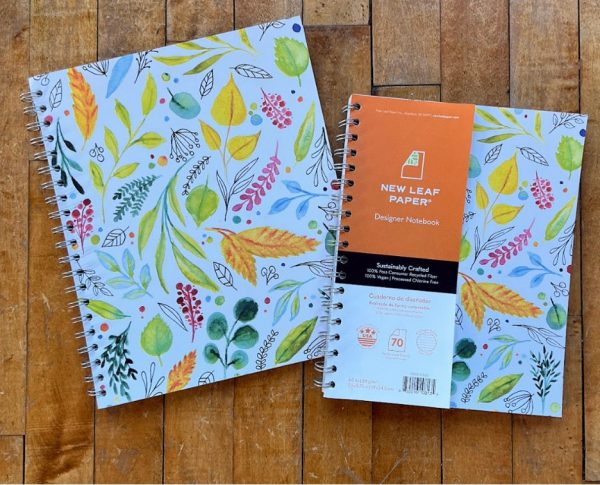 Designer Notebook Multi-Pack - set of (3) books, Sea Leaves Succulent Cheap