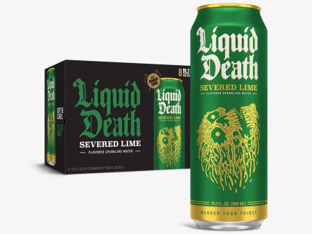 Severed Lime Flavored Sparkling 19.2oz (8-Pack) Online now