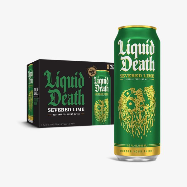 Severed Lime Flavored Sparkling 19.2oz (8-Pack) Online now