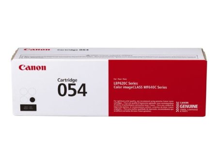 Canon CRG-054 Black Toner Cartridge (1,500 Yield) 3024C001AA For Sale