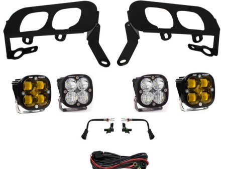 Baja Designs 14-15 Silverado 1500 White Fog Pocket Kit - Amber Online Hot Sale