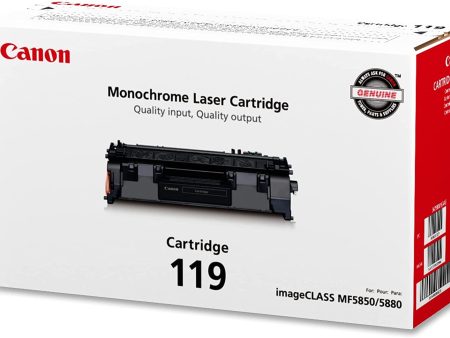 Canon 119 Black Toner Cartridge, 3479B001 Online Hot Sale