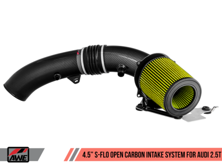 AWE Tuning Audi RS3   TT RS S-FLO Open Carbon Fiber Intake For Sale