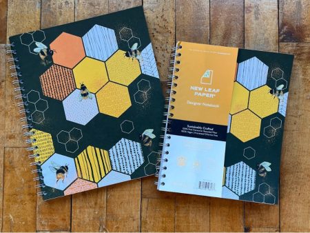 Designer Notebook - Bees Cheap