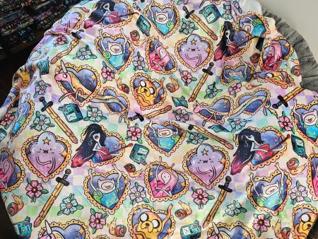 Rts: adventure cartoon 50x60 blanket For Sale