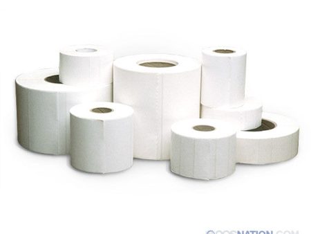 Roll of Labels for Zebra or Bixolon | 2.25 in. x 1.25 in. DT Online Sale