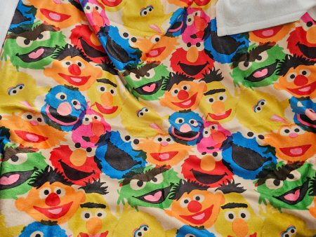 Rts: monster stamps 50x60 blanket For Sale