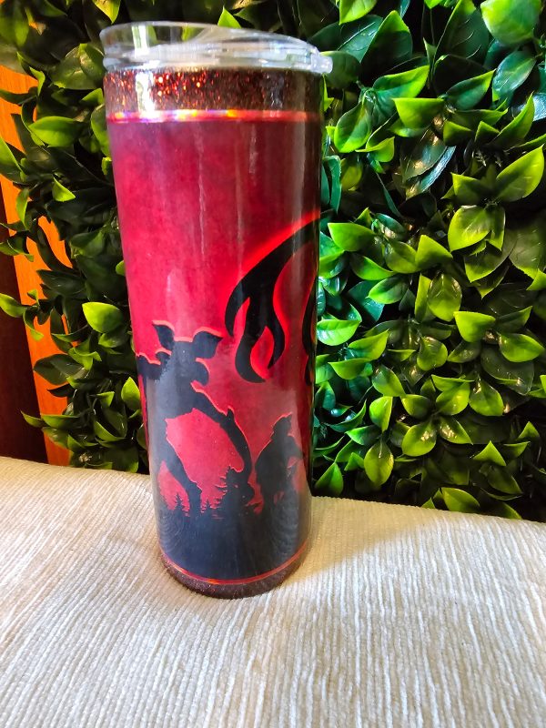 Stranger things inspired tumbler - flawed Supply