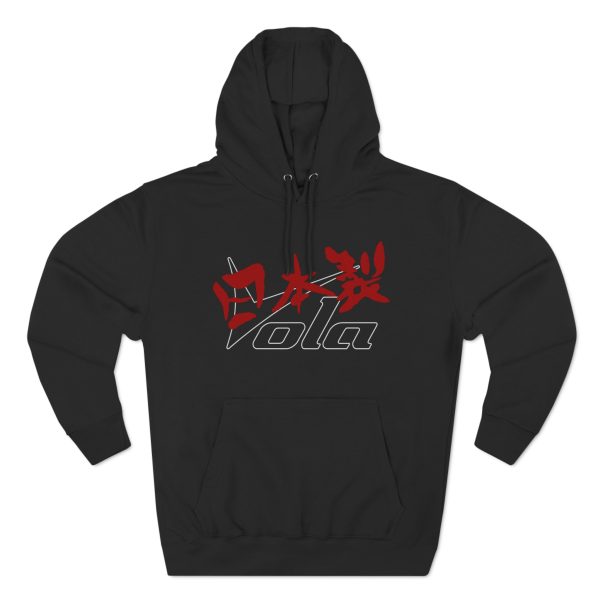 MIJ Red and White - Black Hoodie Online Sale