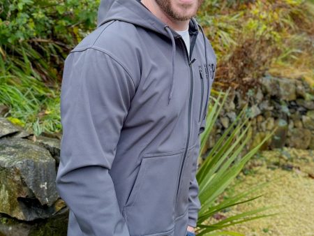 Unisex Grey  The Hoof GP  Soft Shell Jacket Hot on Sale