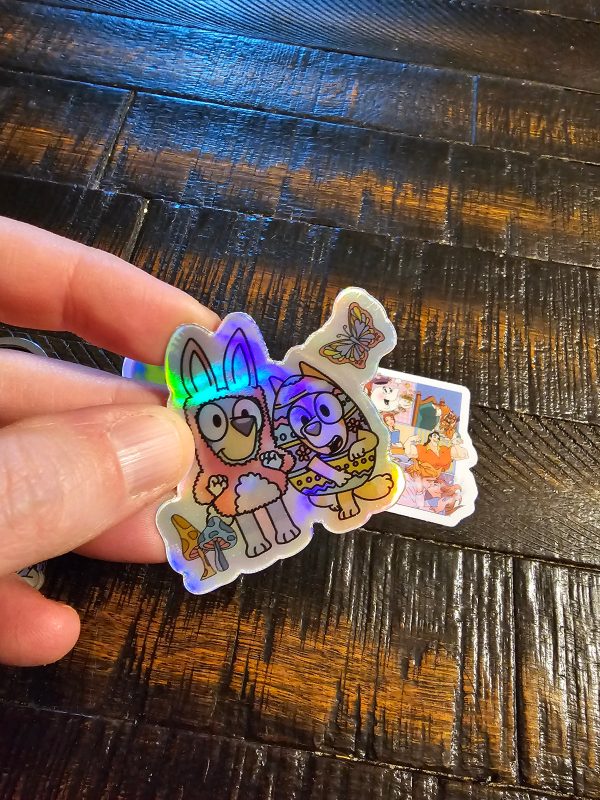 Rts sticker holographic easter heeler Online Sale