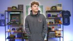 PCBros Embroidered Sports Hoodie For Discount