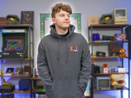 PCBros Embroidered Sports Hoodie For Discount