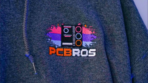 PCBros Embroidered Sports Hoodie For Discount