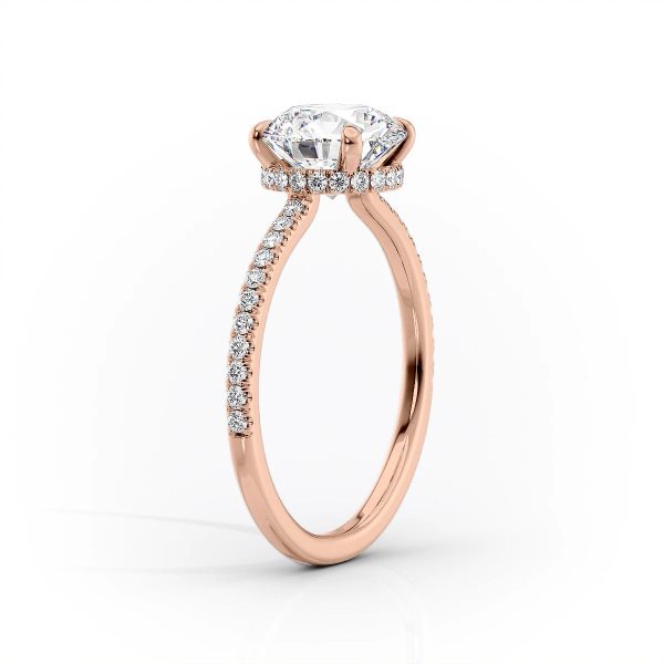 The Aline Set With A 1 Carat Cushion Lab Diamond Online