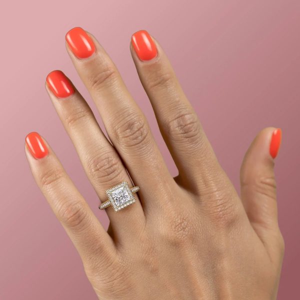 The Kylie Set With A 1 Carat Princess Lab Diamond Fashion