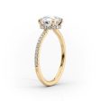 The Aline Set With A 3 Carat Round Lab Diamond Fashion