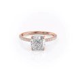 The Aline Set With A 1.5 Carat Cushion Lab Diamond Hot on Sale